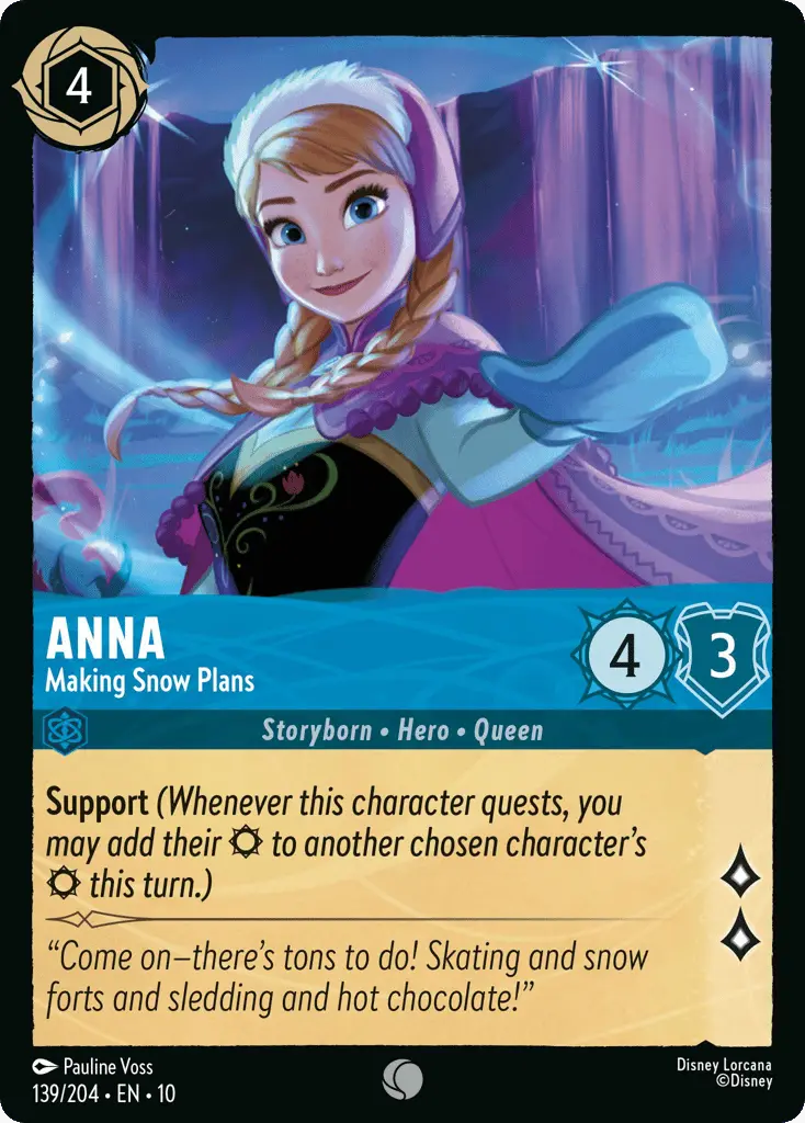 Anna - Making Snow Plans