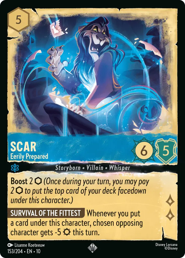 Scar - Eerily Prepared