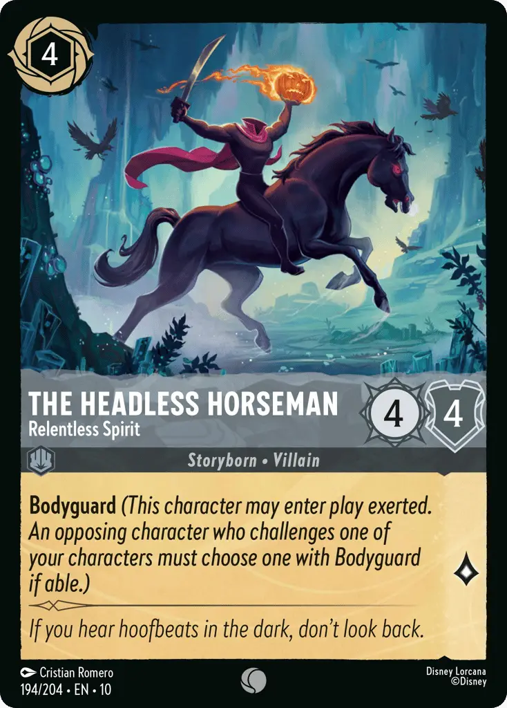 The Headless Horseman - Relentless Spirit