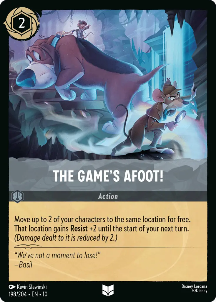 The Game's Afoot!