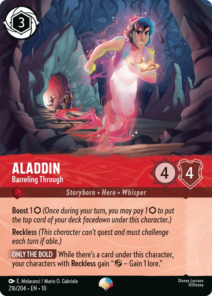 Aladdin - Barreling Through
