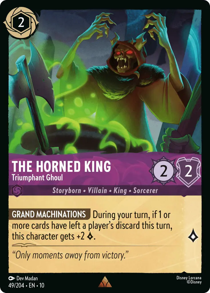 The Horned King - Triumphant Ghoul