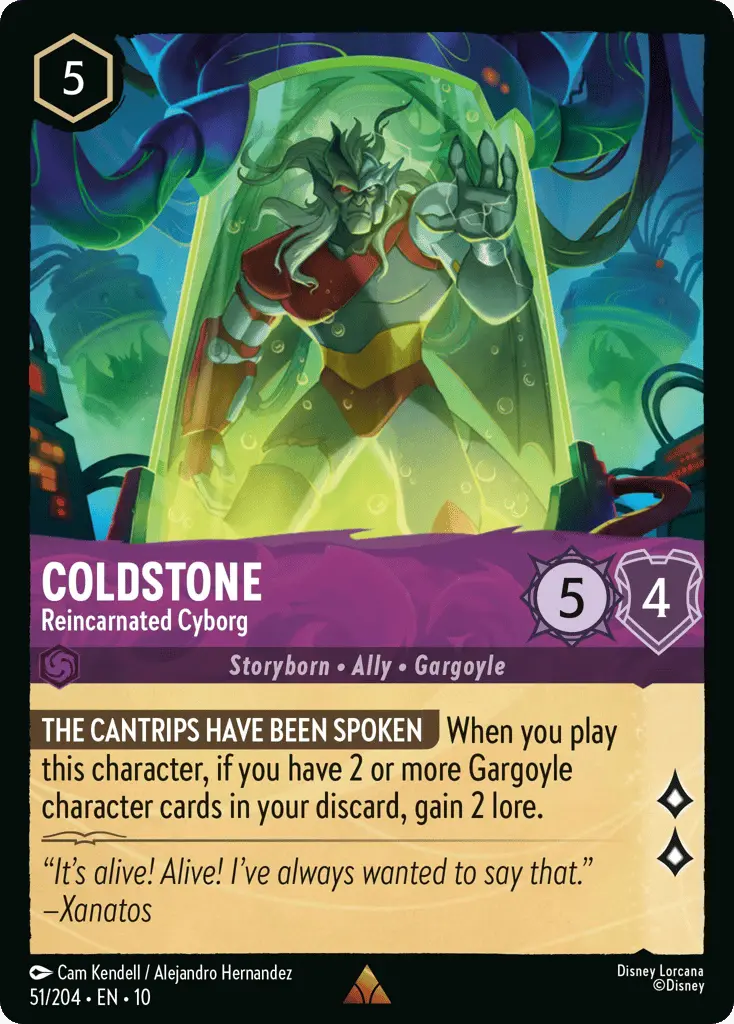 Coldstone - Reincarnated Cyborg