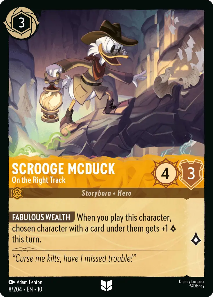 Scrooge McDuck - On the Right Track