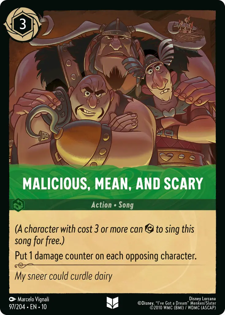 Malicious, Mean, and Scary