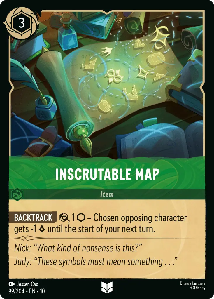 Inscrutable Map