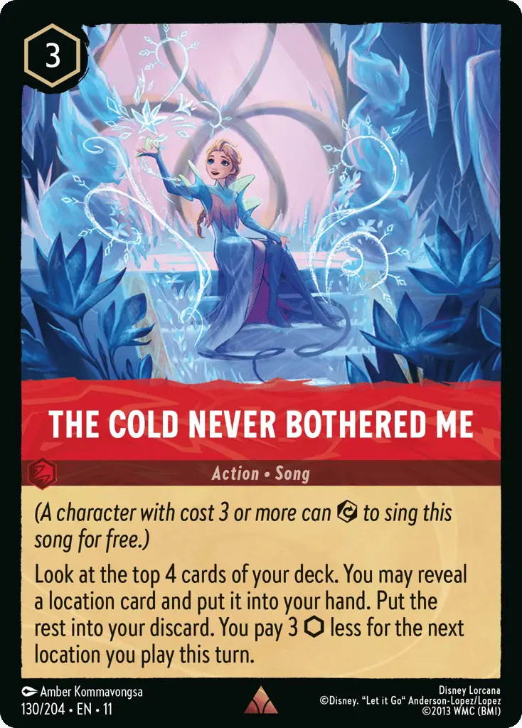 The Cold Never Bothered Me