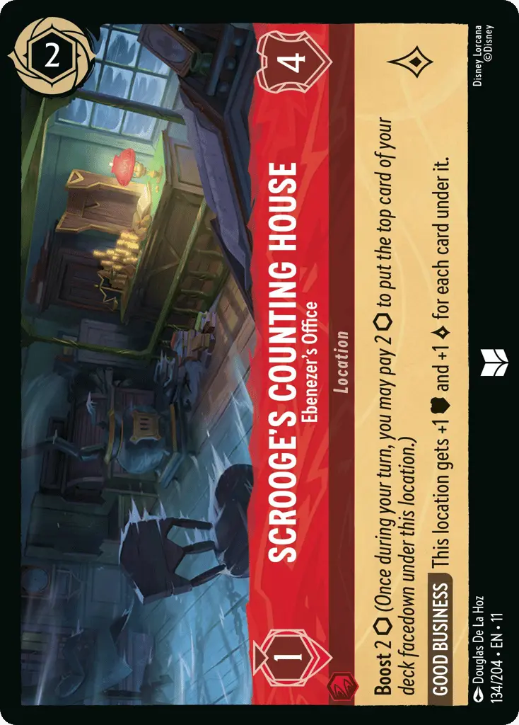 Scrooge's Counting House - Ebenezer's Office