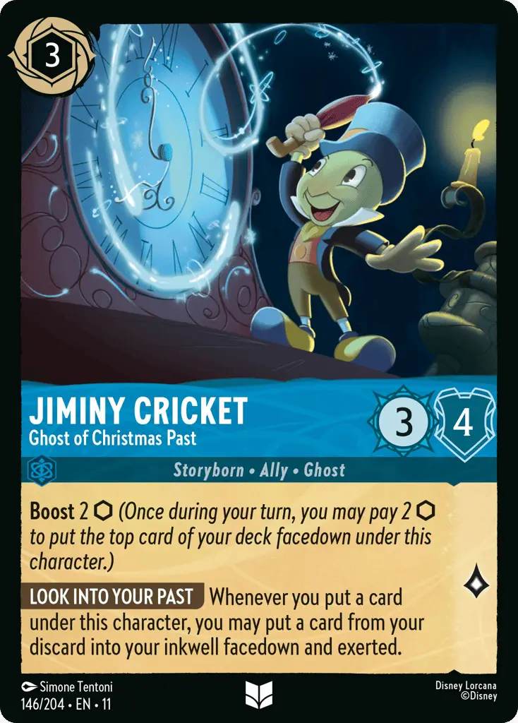 Jiminy Cricket - Ghost of Christmas Past