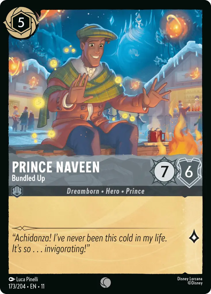 Prince Naveen - Bundled Up