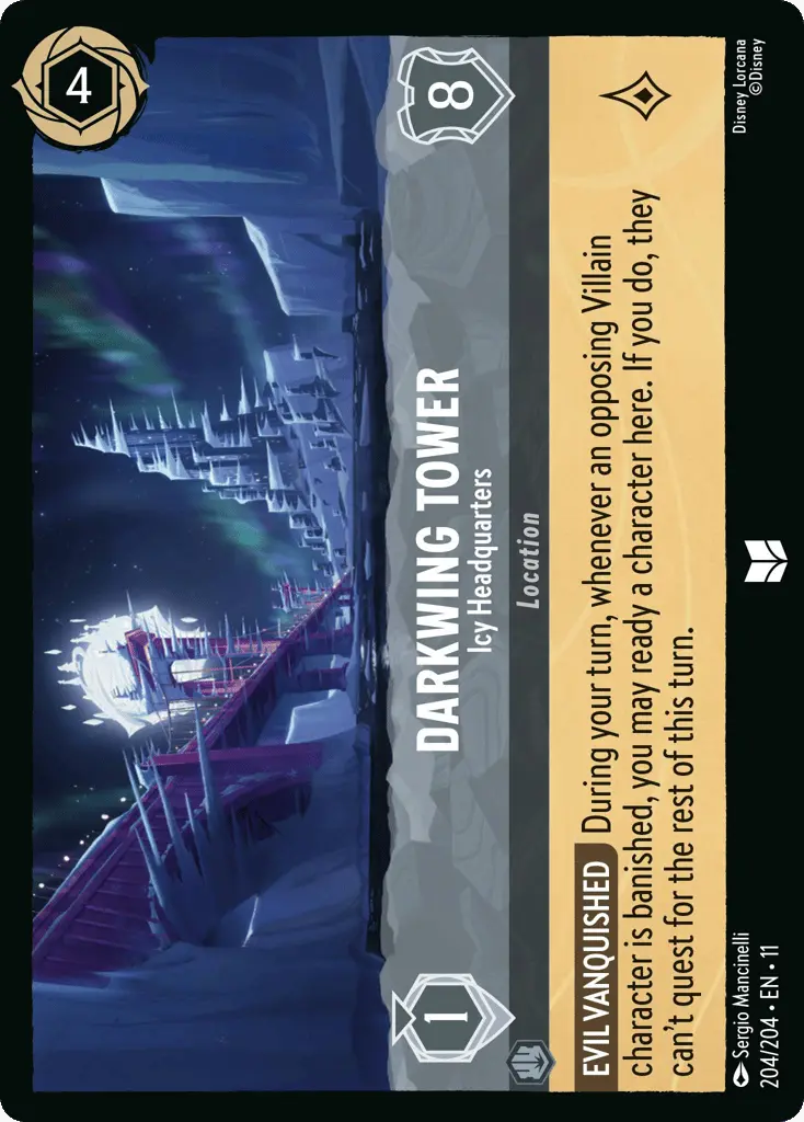 Darkwing Tower - Icy Headquarters