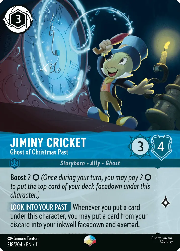 Jiminy Cricket - Ghost of Christmas Past