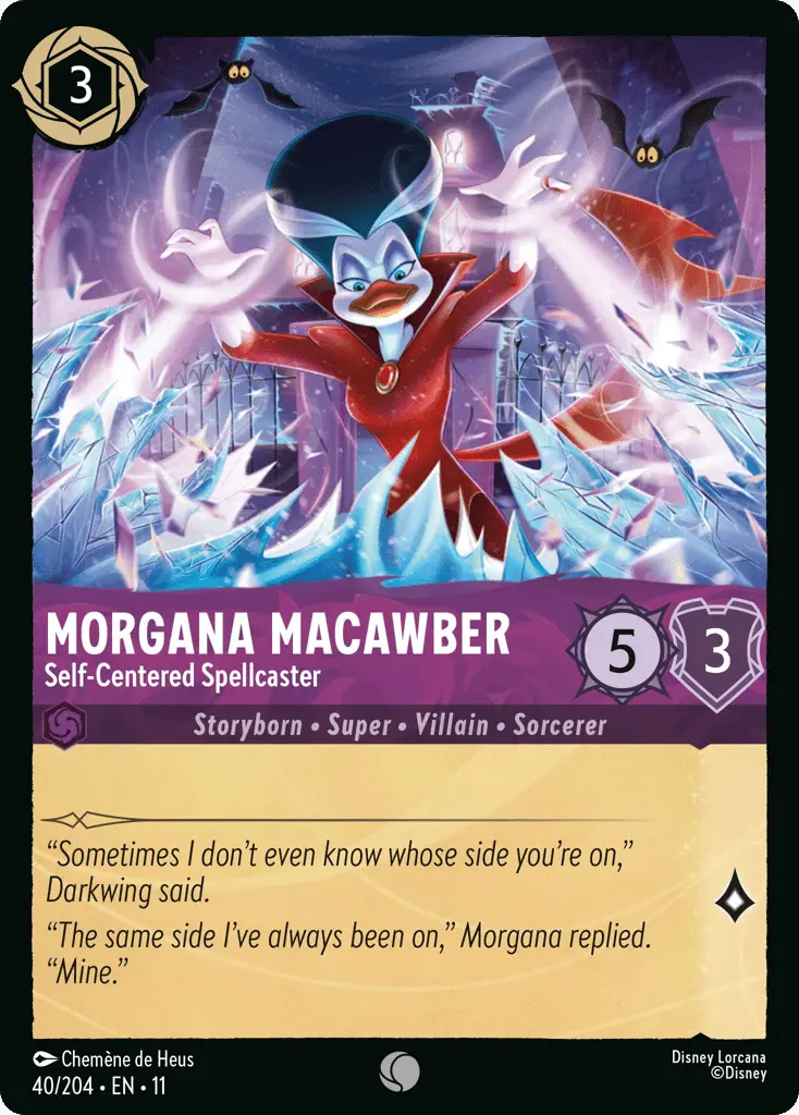 Morgana Macawber - Self-Centered Spellcaster
