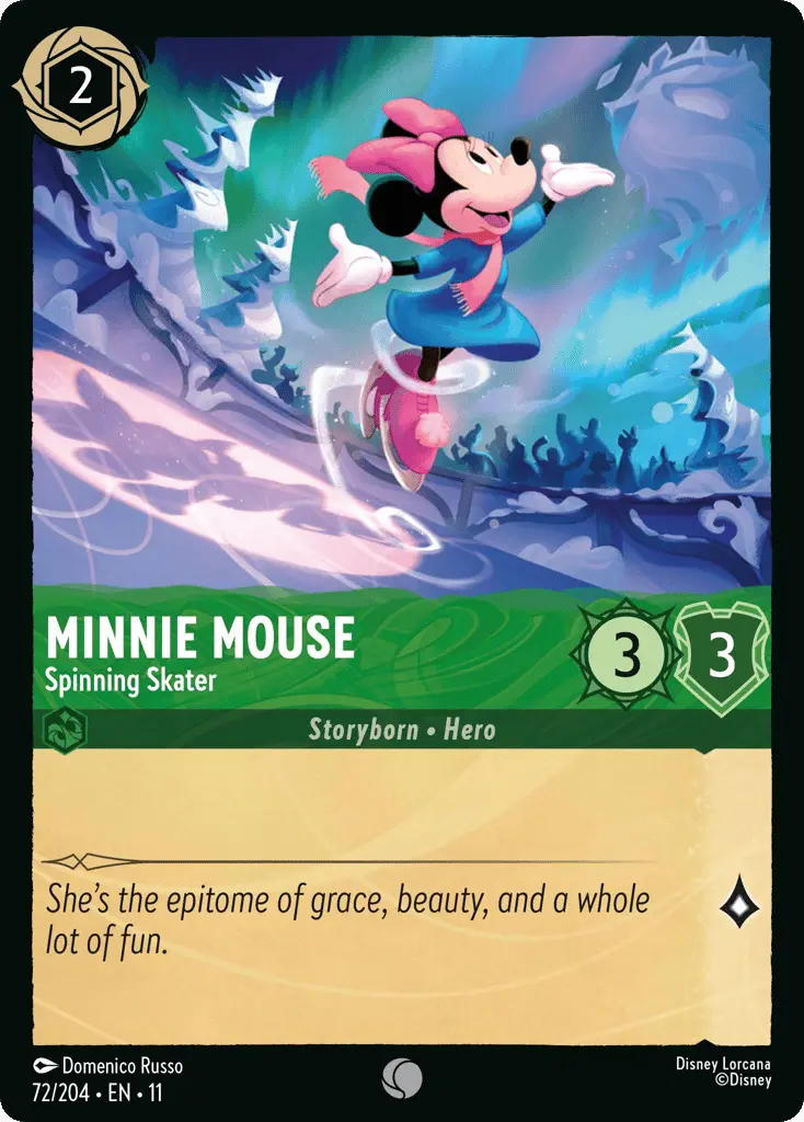 Minnie Mouse - Spinning Skater
