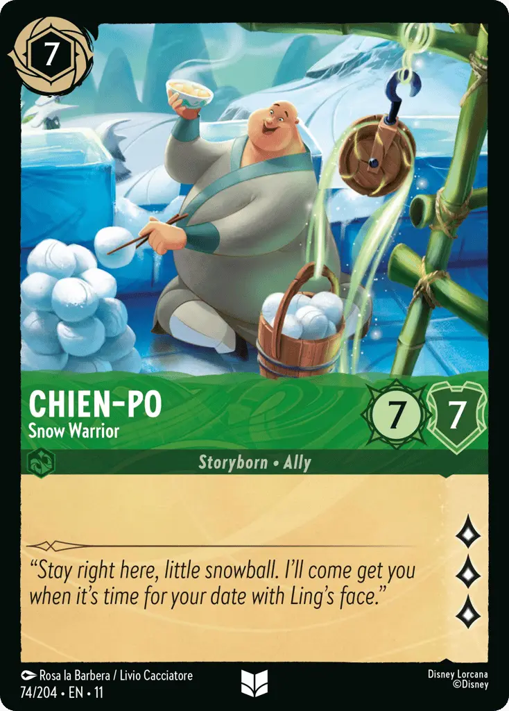 Chien-Po - Snow Warrior