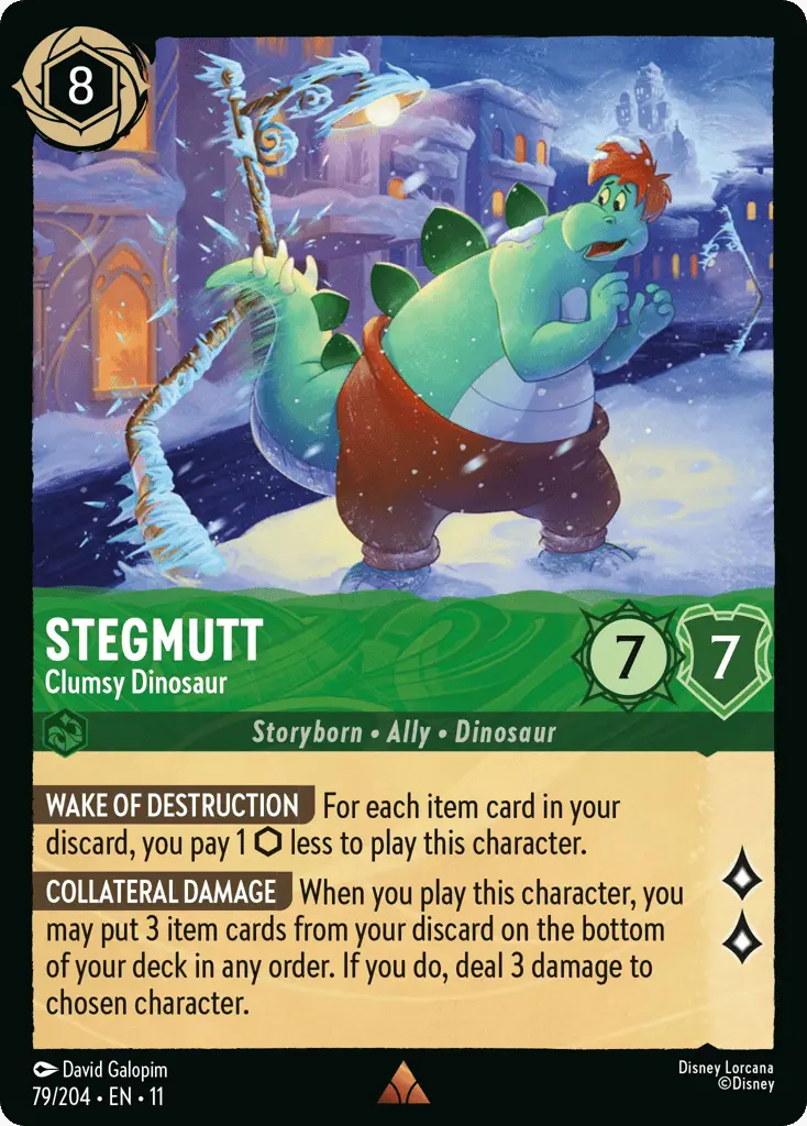 Stegmutt - Clumsy Dinosaur
