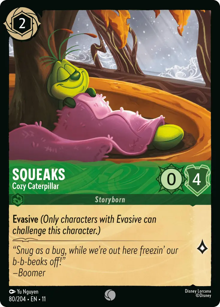 Squeaks - Cozy Caterpillar