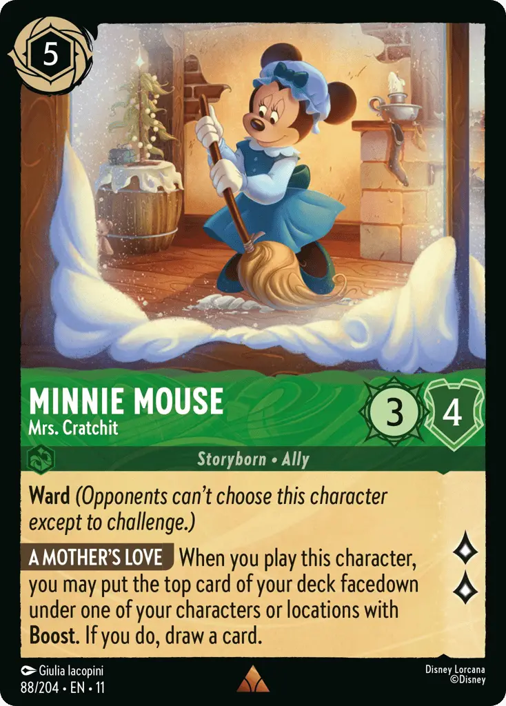 Minnie Mouse - Mrs. Cratchit
