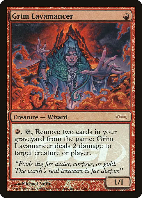 Grim Lavamancer [Foil]