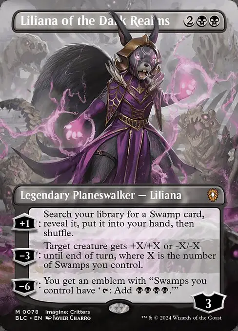 Liliana of the Dark Realms [Foil]