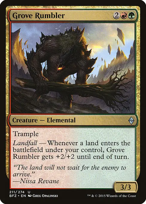 Grove Rumbler [Foil]