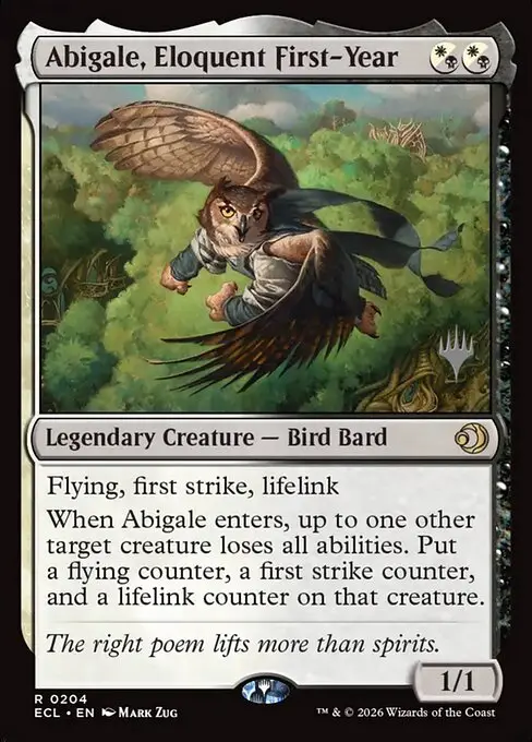 Abigale, Eloquent First-Year [Foil]