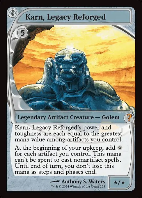 Karn, Legacy Reforged [Foil]