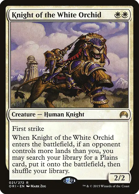 Knight of the White Orchid [Foil]