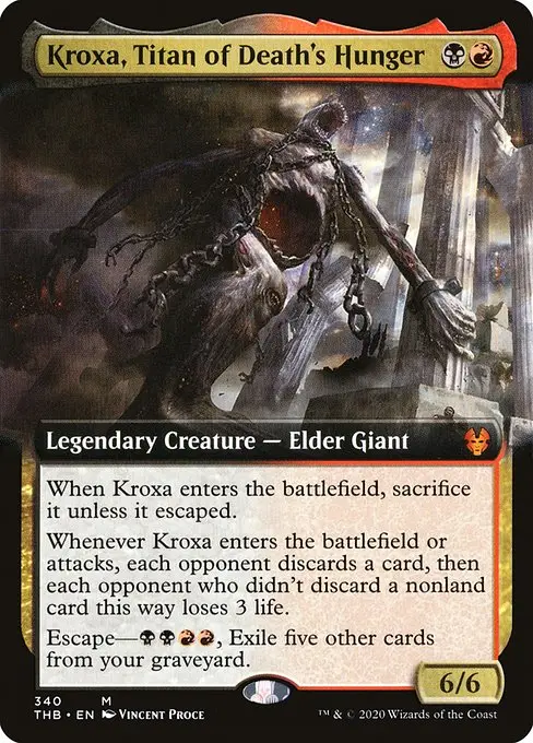 Kroxa, Titan of Death's Hunger [Foil]