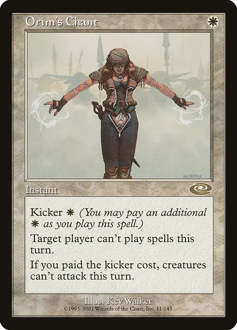 Orim's Chant [Foil]
