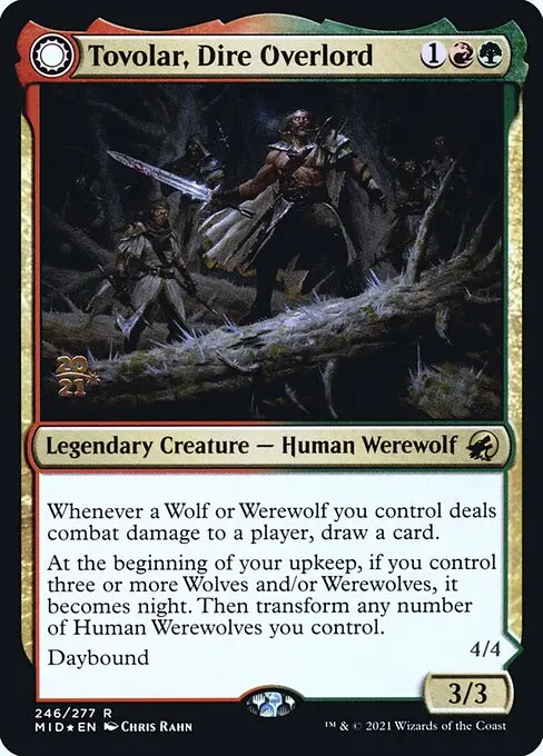 Tovolar, Dire Overlord // Tovolar, the Midnight Scourge [Foil]
