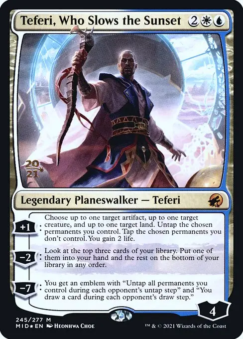 Teferi, Who Slows the Sunset [Foil]
