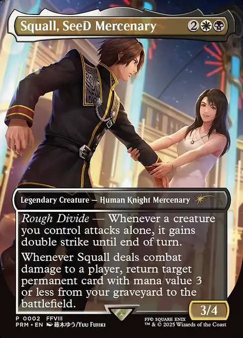 Squall, SeeD Mercenary [Foil]