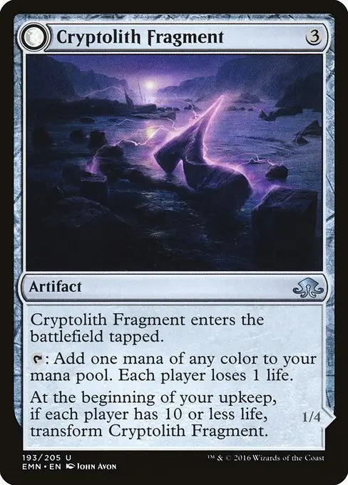 Cryptolith Fragment // Aurora of Emrakul [Foil]