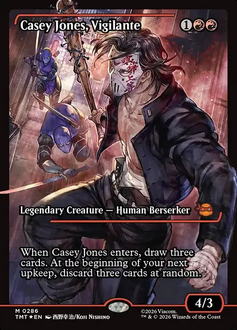 Casey Jones, Vigilante [Foil]