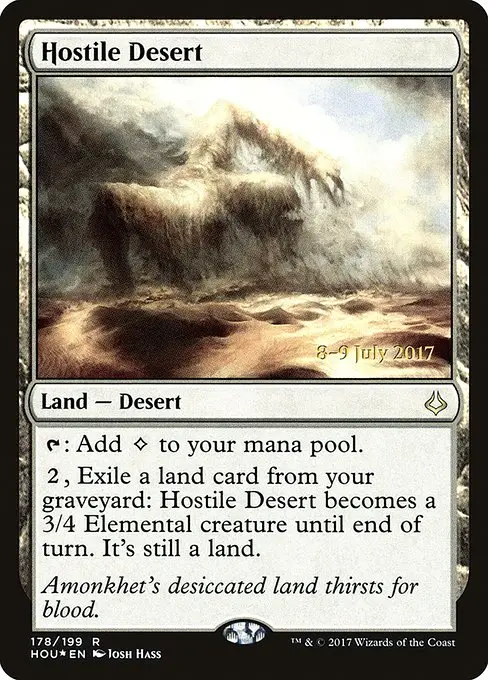 Hostile Desert [Foil]