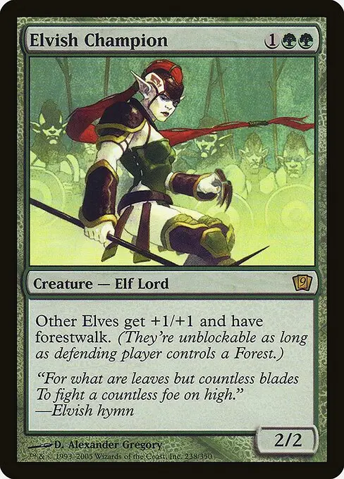 Elvish Champion [Foil]