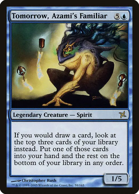 Tomorrow, Azami's Familiar [Foil]