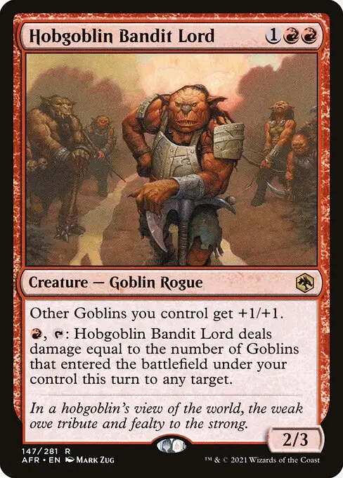 Hobgoblin Bandit Lord [Foil]