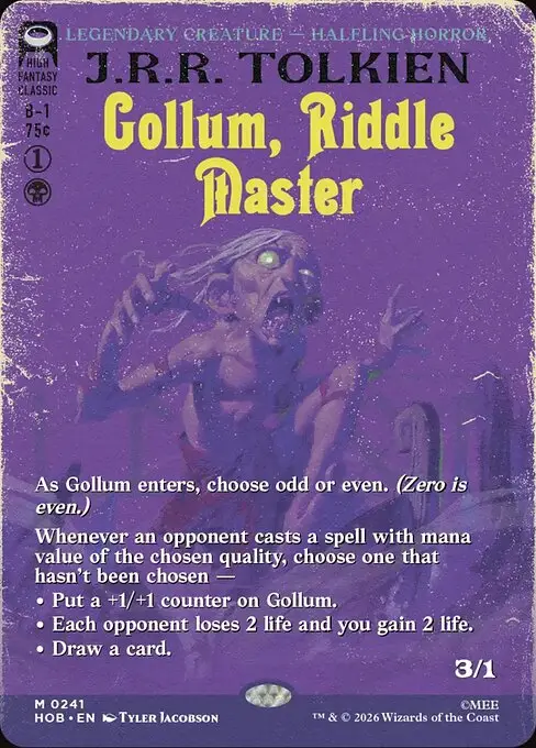 Gollum, Riddle Master [Foil]