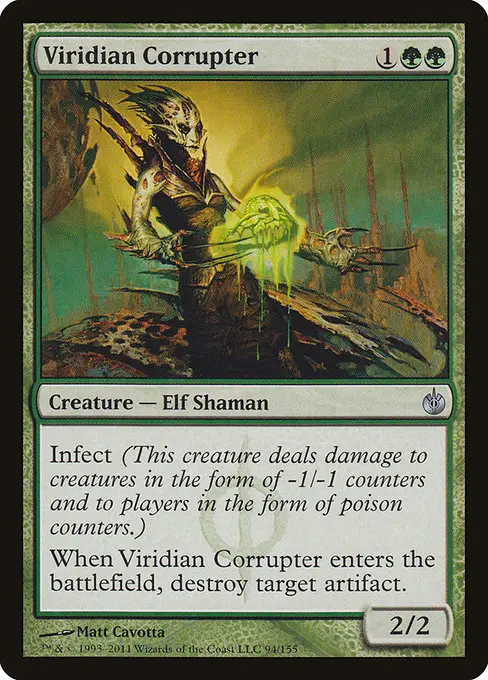 Viridian Corrupter [Foil]