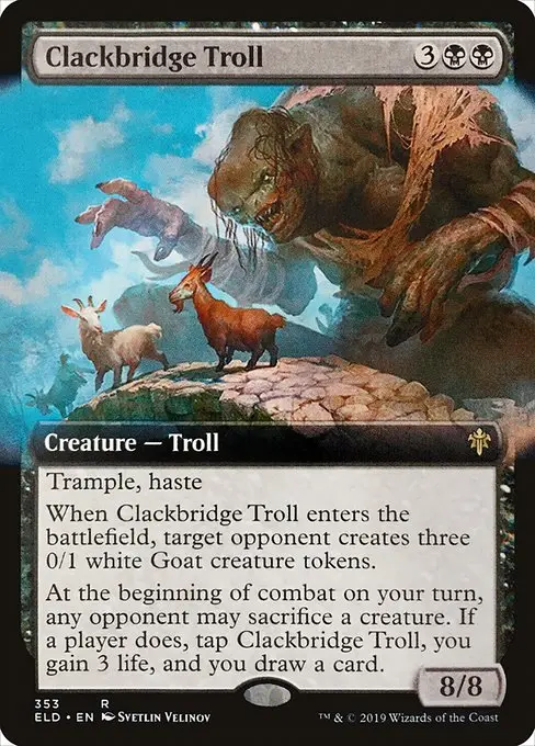 Clackbridge Troll [Foil]