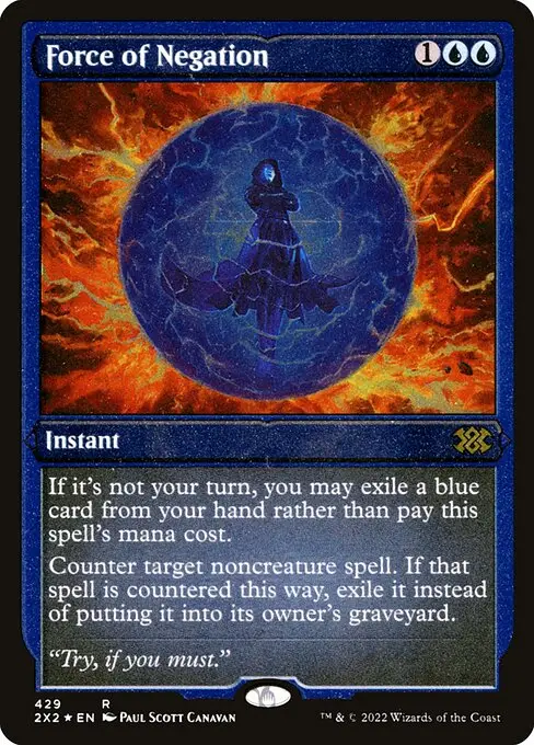 Force of Negation [Etched]