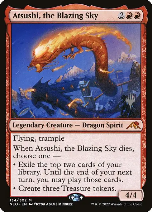 Atsushi, the Blazing Sky [Foil]