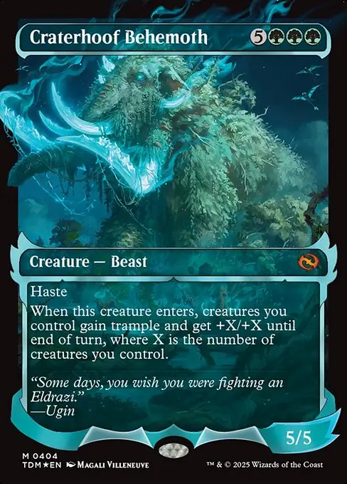 Craterhoof Behemoth [Foil]
