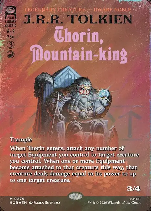 Thorin, Mountain-king [Foil]