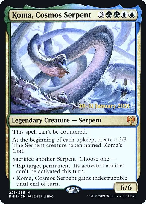 Koma, Cosmos Serpent [Foil]
