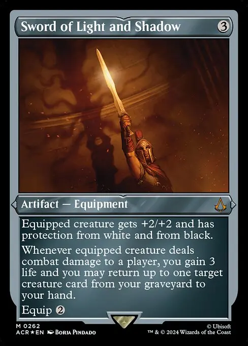 Sword of Light and Shadow [Etched]