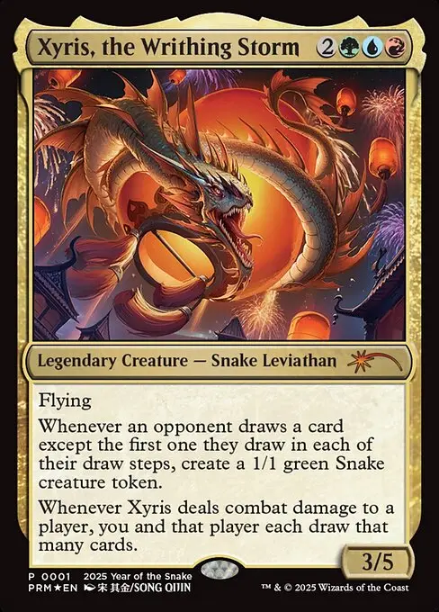Xyris, the Writhing Storm [Foil]