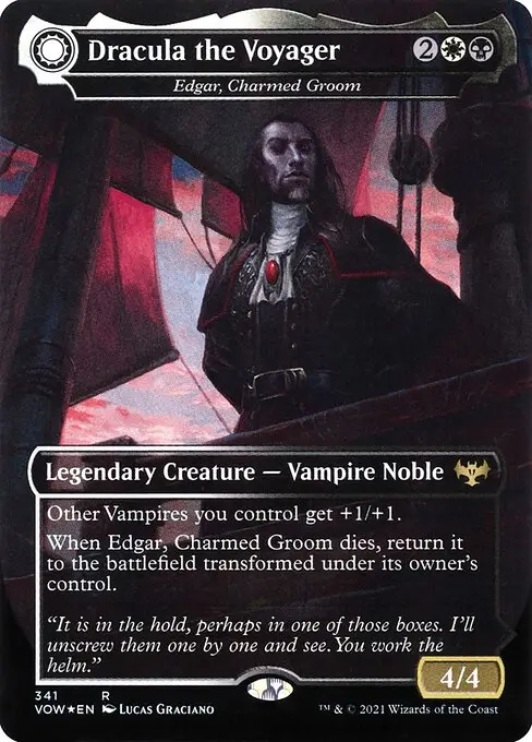 Edgar, Charmed Groom // Edgar Markov's Coffin [Foil]